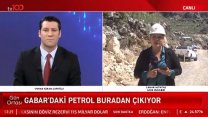 tv100 muhabiri keşfedilen en büyük 10 petrol sahasından biri olan Gabar'dan yayın yaptı
