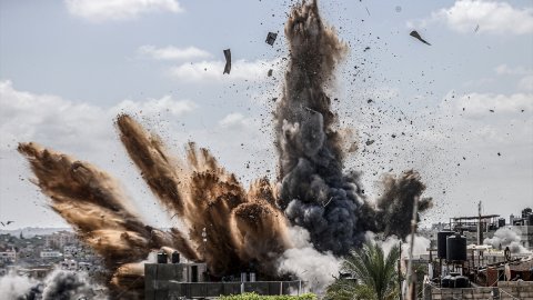 İsrail Ordusu durmuyor: Gazze saldırı altında!