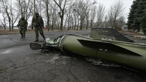 Ukrayna açıkladı: Rus güçleri Kiev'e yönelik İHA ve füze saldırısı düzenledi!
