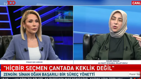 AK Parti Grup Başkan Vekili Özlem Zengin tv100'de konuştu: Kılıçdaroğlu kazanamaz