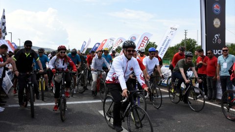 "Road Race Kırıkkale 2.2" bisiklet yarışları sürüyor