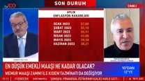 SGK uzmanı Özgür Erdursun emekli zamlarına ilişkin tv100'de açıklamalar yaptı