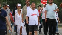 Tanju Özcan'ın yürüyüşünde 7'nci gün: Kahramankazan'a yaklaştı