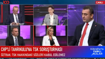 CHP Genel Başkan Yardımcısı Erdem, tv100 ekranından Tanrıkulu'na tepki: Biz bu görüşte değiliz