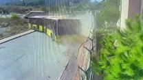 Başakşehir'de İETT otobüsünün 5 kişinin yaralanmasına neden olan kaza anları kamerada!
