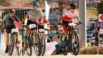 Milli bisikletçiler, Palandöken'de olimpiyat kotası için pedal çevirdiler
