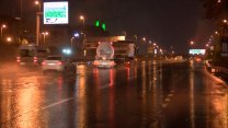 İstanbul'da sabah saatlerine kadar sağanak yağış etkili oldu