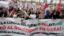 İspanya'da öğrenciler Filistin’e destek için derslerine girmedi