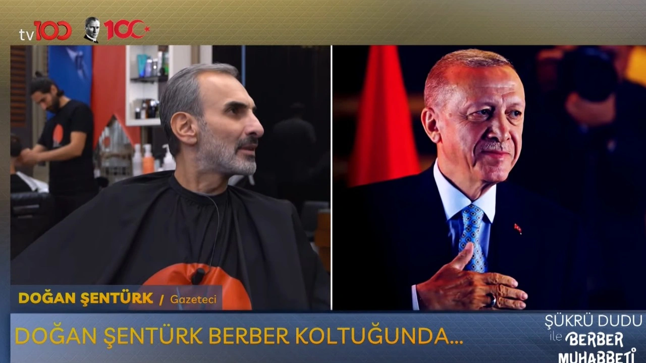 FOX Haber Genel Yayın Yönetmeni Doğan Şentürk tv100'e konuk oldu! Erdoğan'a övgü dolu sözler