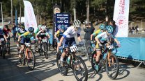 Antalya'nın Alanya ilçesi Uluslararası Kızılalan Dağ Bisiklet Yarışı'na ev sahipliği yapıyor