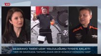 İlk Türk astronot Gezeravcı tv100'e özel paylaştı: Elindeki kalemin sırrı neydi?