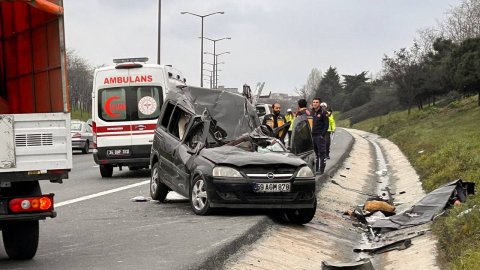 İstanbul'da zincirleme kaza: 2 ölü, 4 yaralı