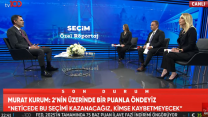 Cumhur İttifakı İstanbul Büyükşehir Belediye Başkan Adayı Murat Kurum'dan tv100'e özel açıklamalar: 2 puan öndeyiz