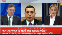 Cumhur İttifakı'nın Antalya Büyükşehir Belediye Başkan adayı Hakan Tütüncü'den tv100'e özel açıklamalar