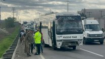 Tekirdağ'da servis araçları çarpıştı: Askeri personeller ve işçiler yaralandı!