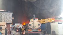 Ankara Hurdacılar Sanayi Sitesi'ndeki büyük yangın kontrol altında!