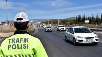 'Kilit kavşak' Kırıkkale'de artan trafik görüntülendi