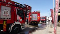 Gölcük Sanayi Sitesi'nde korkutan yangın: 4 işyerinde maddi hasarla atlatıldı