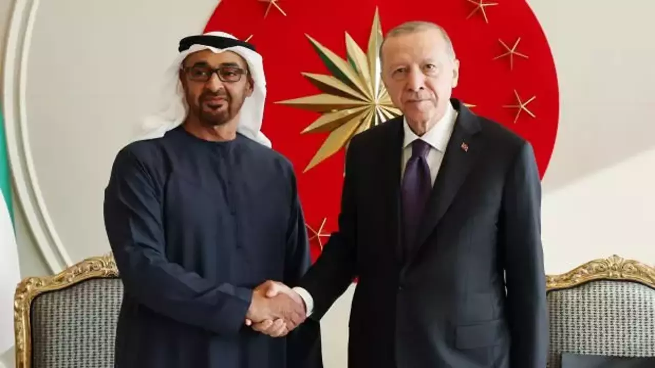Cumhurbaşkanı Erdoğan BAE Devlet Başkanı Al Nahyan ile telefonda görüştü