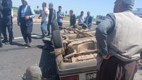 Diyarbakır'da otomobiller kavşakta çarpıştı: 4 yaralı