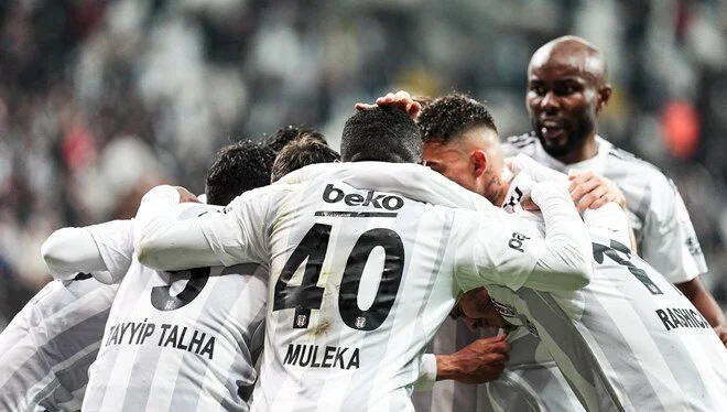 Beşiktaş 5 maçlık galibiyet hasretine son verdi