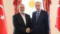 Cumhurbaşkanı Erdoğan, Hamas Siyasi Büro Başkanı İsmail Heniyye ile bir araya geldi
