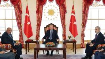 Cumhurbaşkanı Erdoğan Mısır Dışişleri Bakanı Sameh Shoukry'i kabul etti