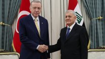 Cumhurbaşkanı Erdoğan, Irak Cumhurbaşkanı Reşid ile bir görüşme gerçekleştirdi