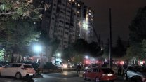Bakırköy'de 15 katlı binada çıkan yangın yürekleri ağıza getirdi