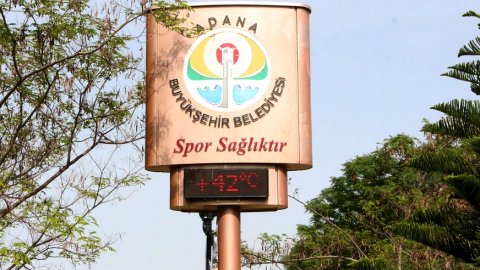 Adana erken ısındı; termometreler 42 dereceyi gördü