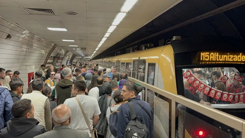 Üsküdar-Samandıra Metro Hattında aksaklık 60 saattir giderilemedi