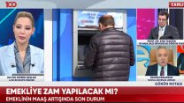 SGK uzmanı Özgür Erdursun tv100 yayınında emekli ve memurun alacağı zam oranlarını açıkladı