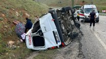 Malatya'da minibüs kazası: 15 kişi yaralandı, 1'inin durumu ağır!
