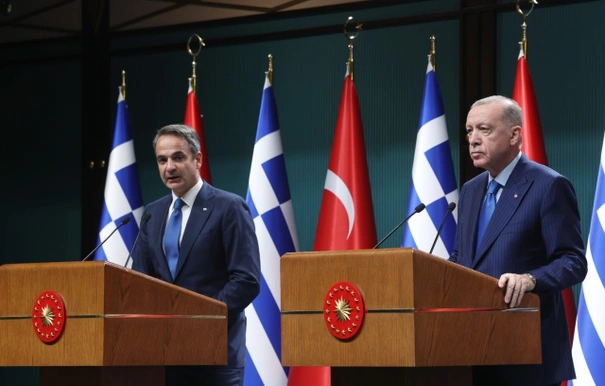 Cumhurbaşkanı Erdoğan, Miçotakis ile ortak basın toplantısı düzenledi: Yapıcı ve olumlu bir görüşme oldu