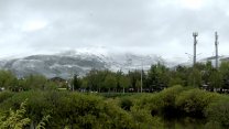 Ardahan'a kış geri geldi: Yüksek kesimlere kar yağdı