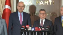 TBMM Başkanı Kurtulmuş AK Parti'ye 'Anayasa' ziyareti gerçekleştirdi