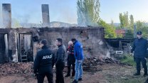 Çankırı'da bir evde çıkan yangında anne ve kızı hayatını kaybetti
